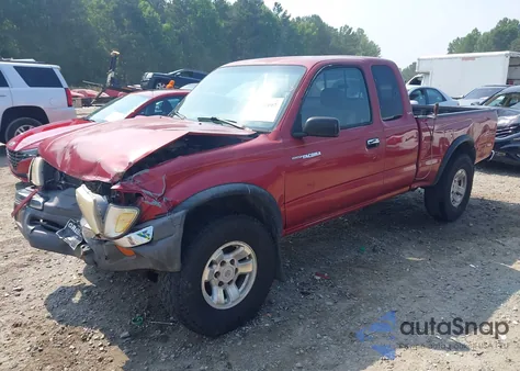 1999 Toyota Tacoma Prerunner из США, поврежденный, VIN 4TASM92N3XZ450026